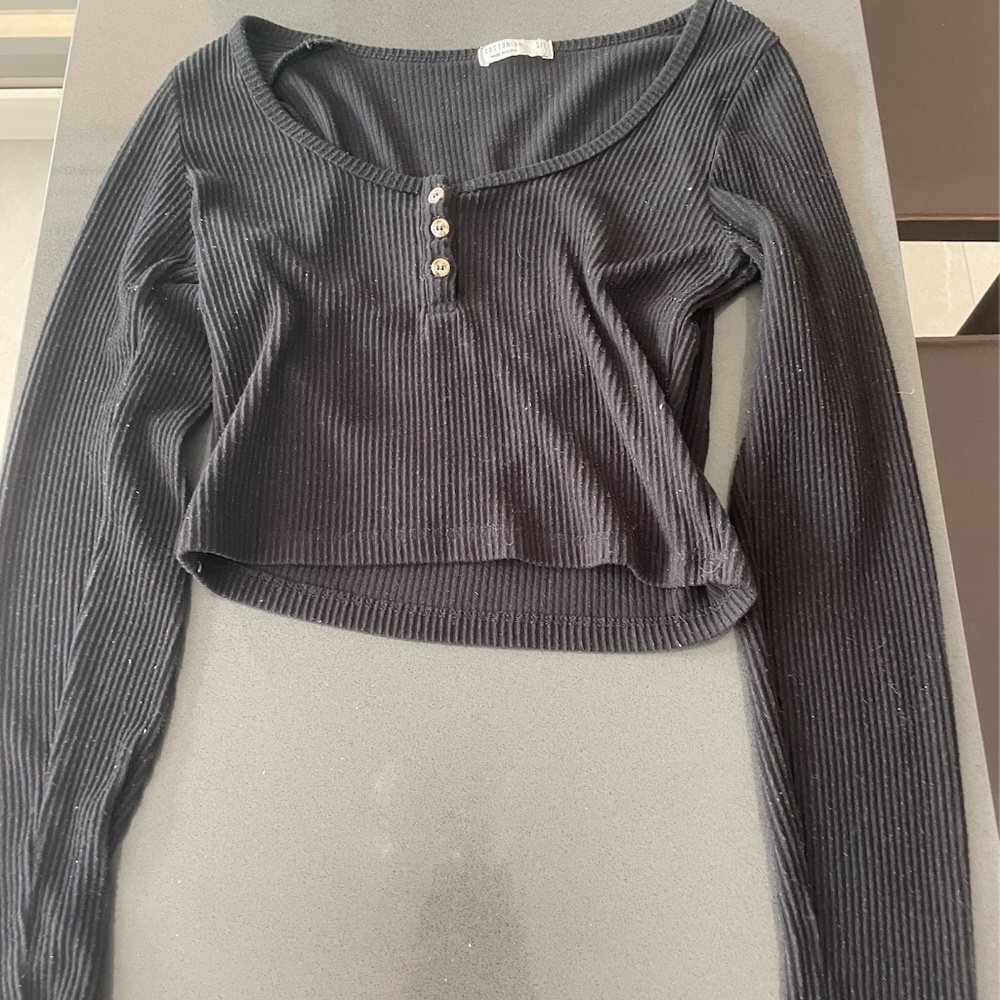 Cotton On Black Long Sleeve